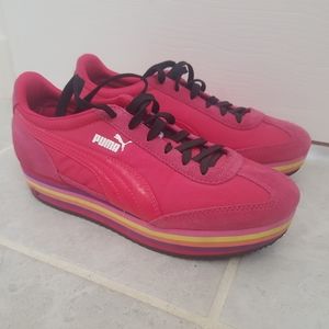 Puma platform sneakers